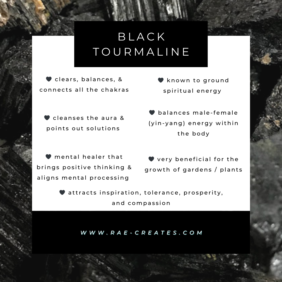 Black Tourmaline (Rough)