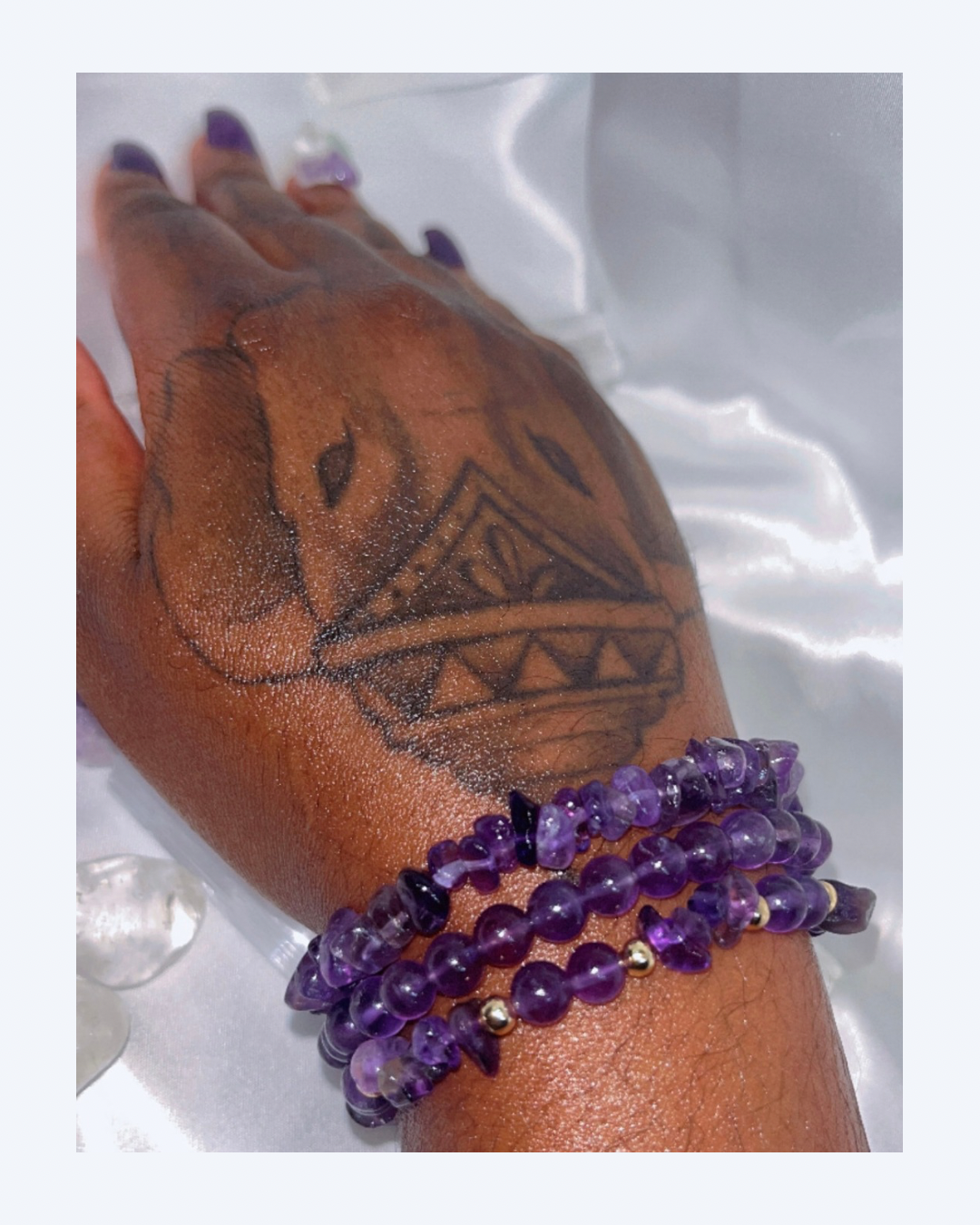 Third Eye Bracelet (Amethyst)