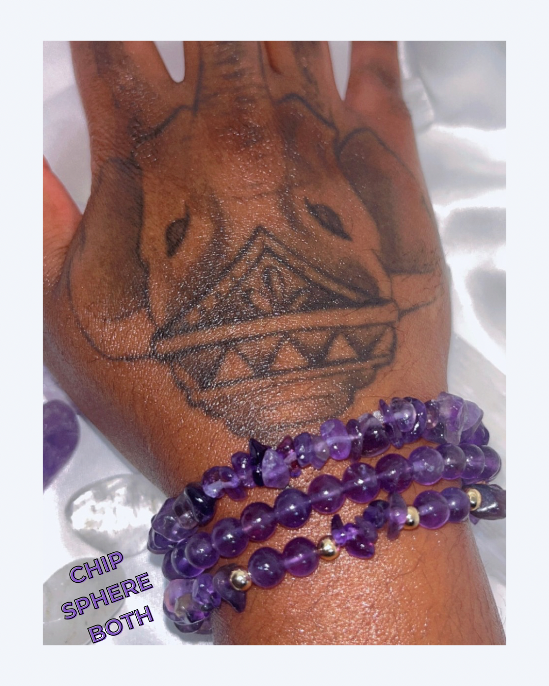 Third Eye Bracelet (Amethyst)