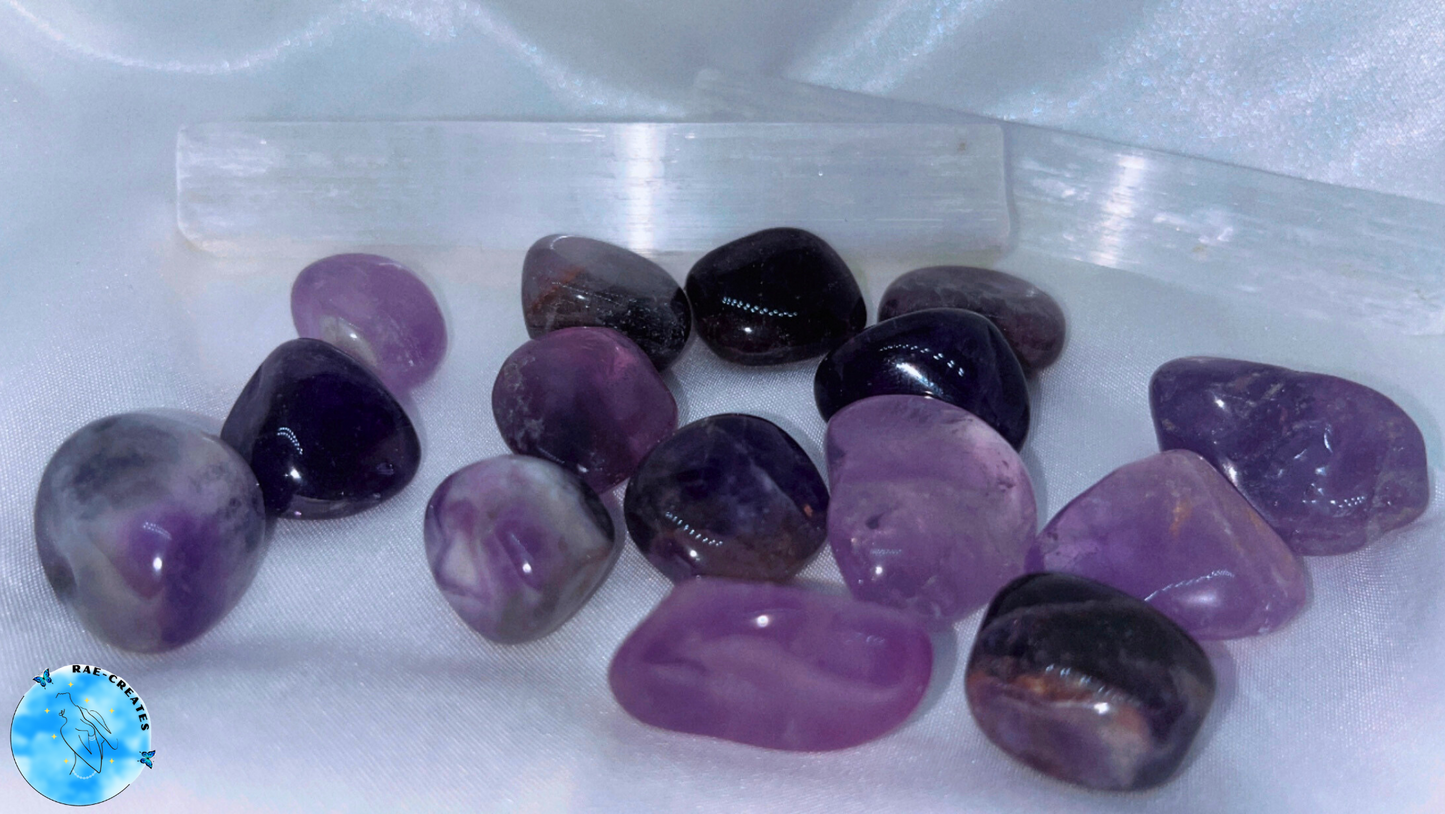 Amethyst Crystal (Tumbled)