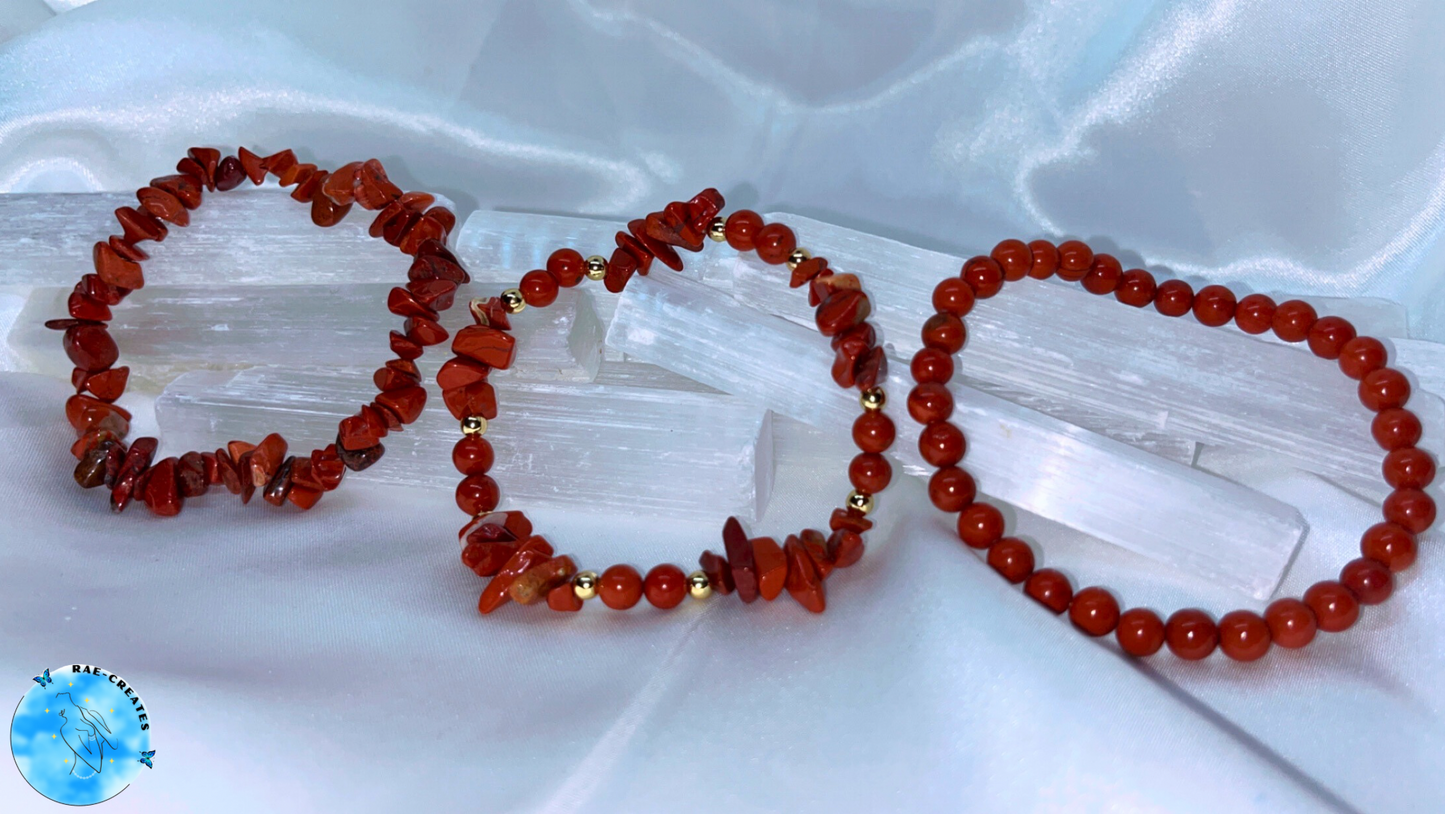 Root Chakra Bracelet (Red Jasper)