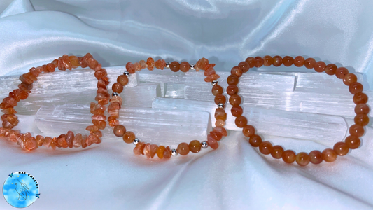 Sacral Chakra Bracelet (Sunstone)