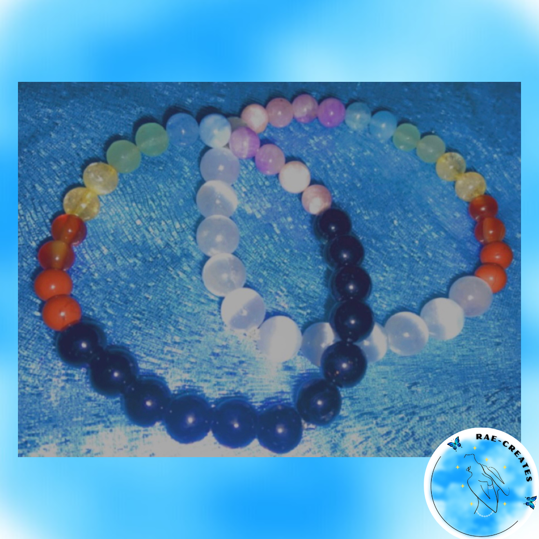 Chakra Bracelet + Selenite