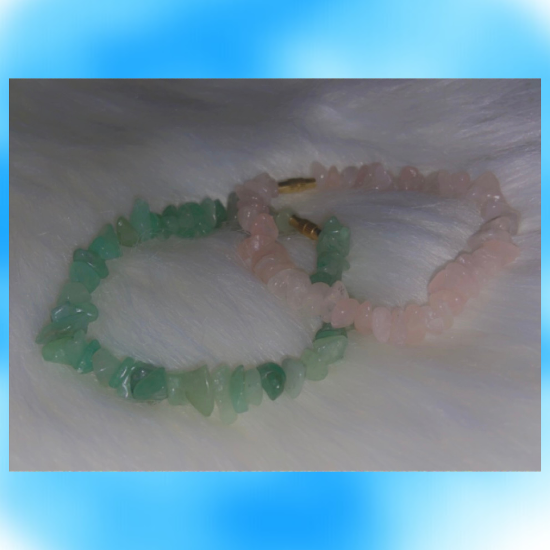 Heart Chakra Crystal Anklet