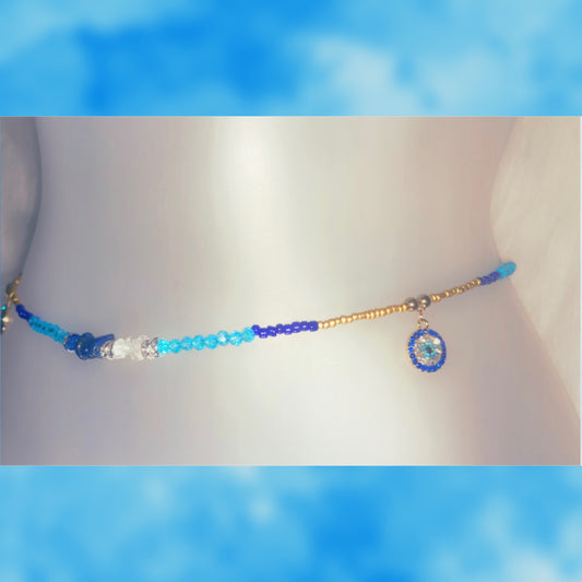 Evil Eye Bling Waistbeads