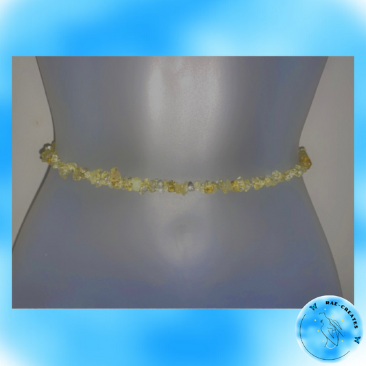 Solar Plexus Crystal Waistbeads