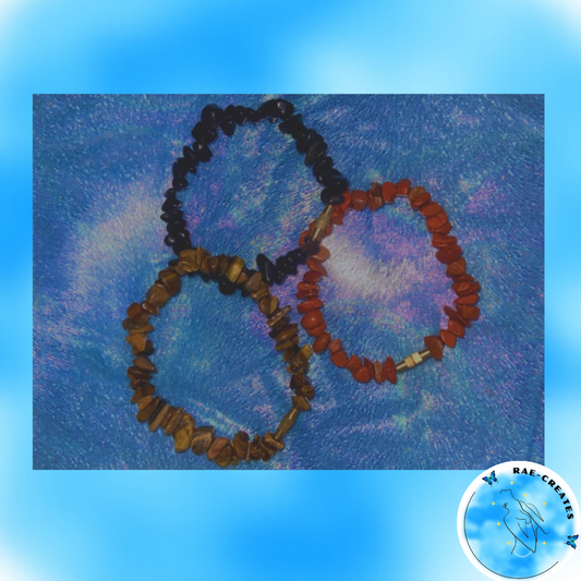 Root Chakra Crystal Anklet