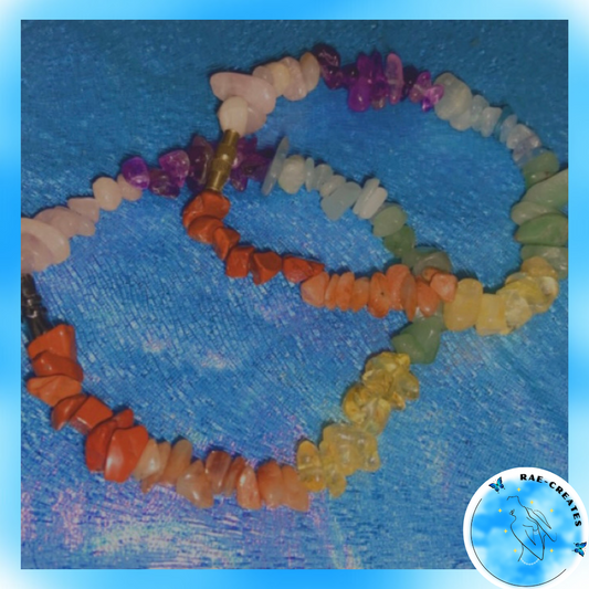 Chakra Crystal Anklet